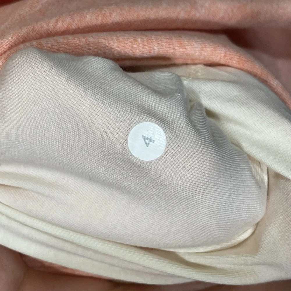 Lululemon Stress Less Hoodie 4 Double Pullover Cowl Neck Sweatshirt Athletic